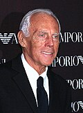 Giorgio Armani in 2009