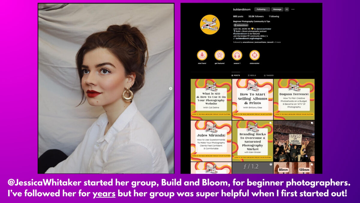 A Photo Of A Woman In A White Shirt And A Photo Of A Woman In A Pink Shirt, Showcasing Their Participation In Photography Groups.