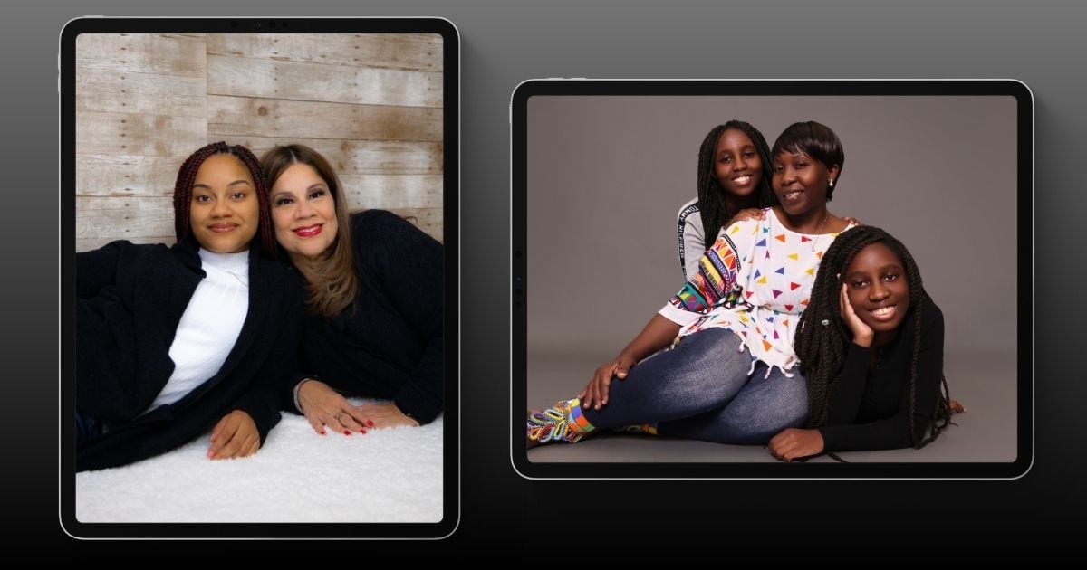 Three Women Are Posing For A Photo, Showcasing Various Photography Poses.