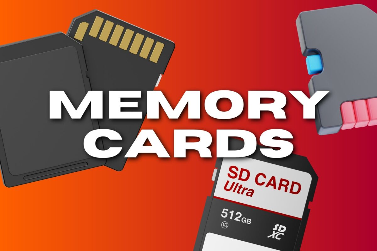 A Group Of Photography Equipment Memory Cards, Specifically Sd Ultra.