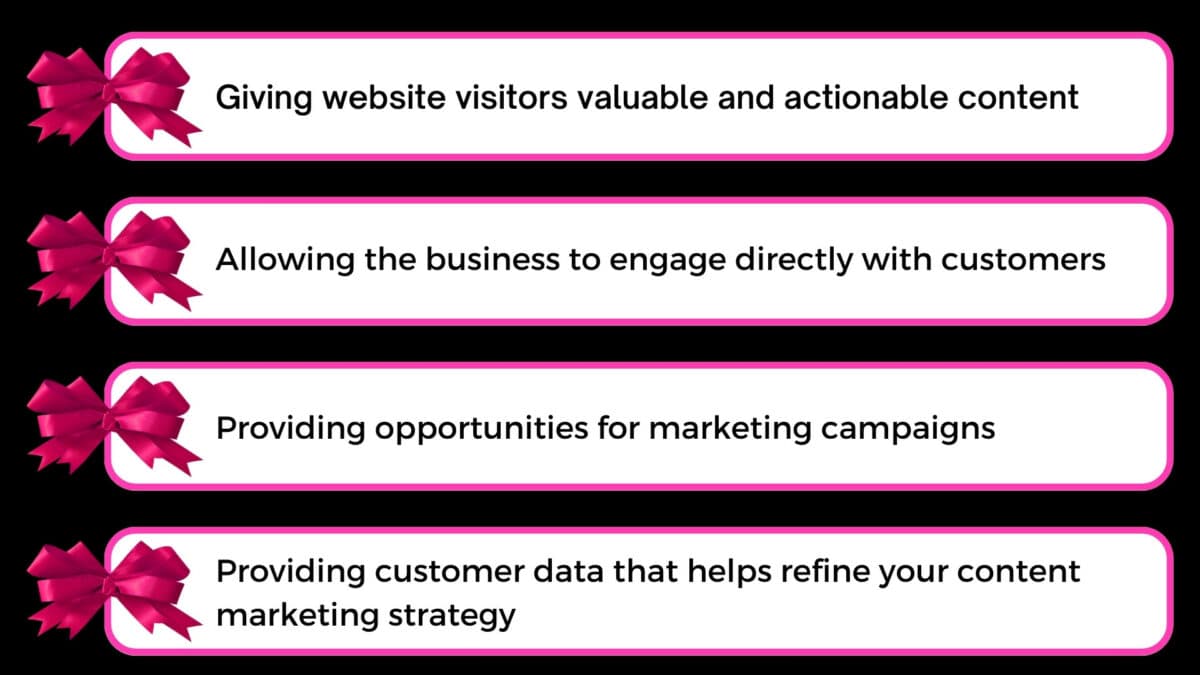 Website Benefits Of Content Marketing